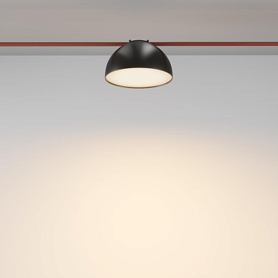 Трековый светодиодный светильник Maytoni Bowl TR126B-20W3K-B