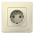 Розетка SE Blanca молочный BLNRS001012