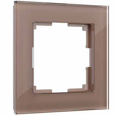 Рамка на 1 пост латте стекло Werkel Favorit W0011142 a058818