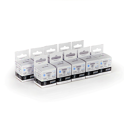 Лампа Gauss Elementary MR16 5.5W 470lm 6500К GU5.3 LED 13536
