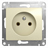 Розетка  бежевая SE Glossa GSL000241