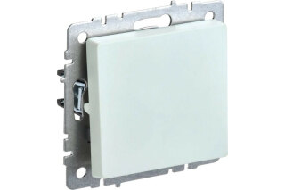 Переключатель одноклавишный перекрестный IEK Brite ВС10-1-3-БрЖ жемчуг BR-V13-0-10-K36
