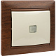 Выключатель с подсветкой бежевый Legrand Valena Classic 774310