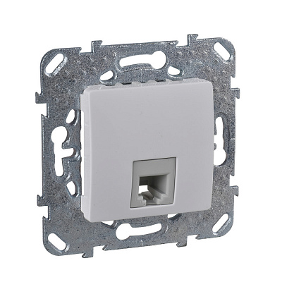 Розетка RJ11 белая SE Unica MGU5.492.18ZD
