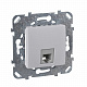 Розетка RJ11 белая SE Unica MGU5.492.18ZD