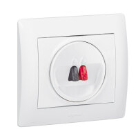 Накладка на аудиорозетку белая Legrand Galea Life 771000