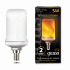 Лампа Gauss T65 5W 20-80lm 1500K E14 Flame LED 157401105 (20 шт)