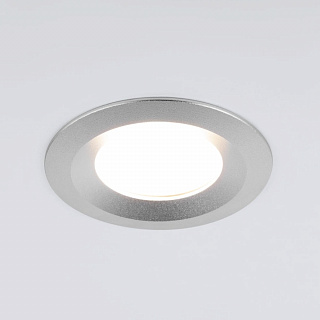 Встраиваемый светильник Elektrostandard 110 MR16 a053334 серебро