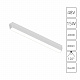 Магнитный трековый светильник Arte Lamp Rapid A6168PL-1WH