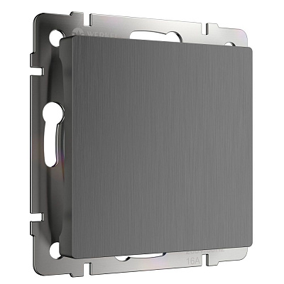 Заглушка Werkel графит рифленый a050753