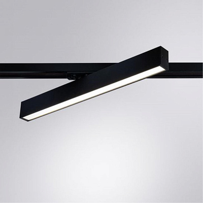 Трековый однофазный светильник Arte Lamp Lineetta A4576PL-1BK