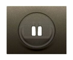 Накладка на аудиорозетку бронза Legrand Galea Life 771200