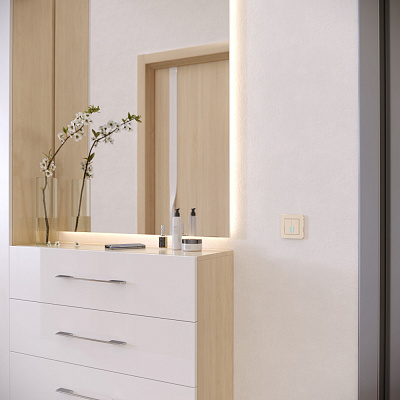 Рамка на 1 пост Werkel Platinum W0012611 шампань a059210