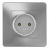 Розетка SE Blanca алюминий BLNRS000013