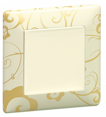 Лицевая панель для выключателей одноклавишных слоновая кость Legrand Valena Life 755001