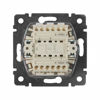 Переключатель промежуточный бежевый Legrand Valena Classic 774307