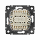 Переключатель промежуточный бежевый Legrand Valena Classic 774307