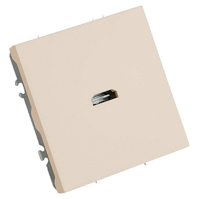 Розетка HDMI 2.0 Type A (механизм), STEKKER Эмили, RST00-5118-08, кашемир, soft touch