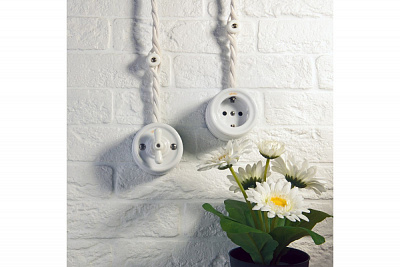 Розетка с заземлением и шторками белая Werkel W5671101 a051309