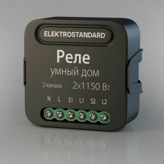 Реле Умный дом 2 канала Elektrostandard 76007/00 a059326