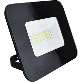 Прожектор светодиодный тонкий Ecola Projector LED 30W 220V 6000K IP65 JPBD30ELB