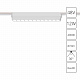 Магнитный трековый светильник Arte Lamp Rapid A6154PL-1WH