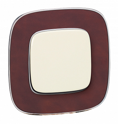 Лицевая панель для выключателей одноклавишных слоновая кость Legrand Valena Alure 755006