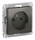 Розетка SE AtlasDesign сталь ATN000941