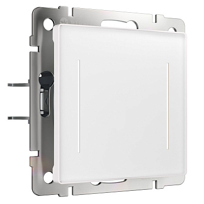 Сенсорный выключатель двухклавишный с Wi-Fi Werkel белый a064140