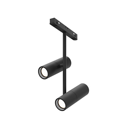 Магнитный трековый светильник Maytoni Elti Duo TR005-4-2X12W-DS-B