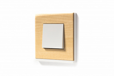 Рамка на 1 пост клен SE Unica Pure NU600283