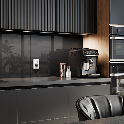 Розетка двойная с заземлением Werkel белые матовые a062410