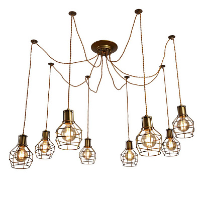 Подвесная люстра Arte Lamp 75 A9182SP-8BZ