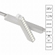 Магнитный трековый светильник Arte Lamp Rapid A6161PL-1WH