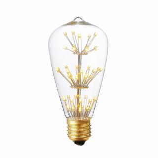 Лампа светодиодная филаментная Loft IT E27 3W прозрачная ST64-47LED