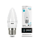 Лампа Gauss Elementary Свеча 6W 450lm 4100K Е27 LED 33226