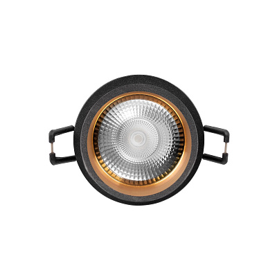 Точечный встраиваемый светильник Loft It Limit 10343/A Black Gold