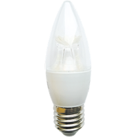 Лампа светодиодная Ecola Candle Premium 8W E27 2700K с линзой C7QW80ELC