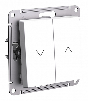 Выключатель одноклавишный SE AtlasDesign лотос ATN001319