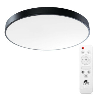Потолочный светодиодный светильник Arte Lamp Arena A2673PL-1BK
