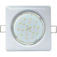 Встраиваемый светильник Ecola Square GX53 FW53S4ECB