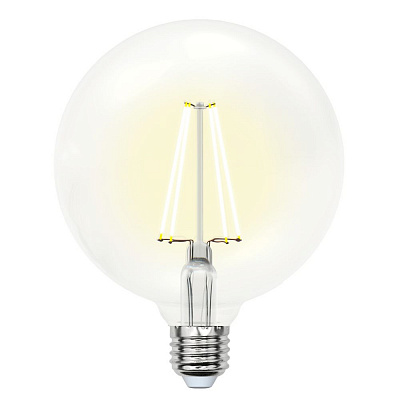 Лампа светодиоидная форма шар Uniel Sky 4000K LED-G125-15W E27 CL PLS02WH ul-00004861