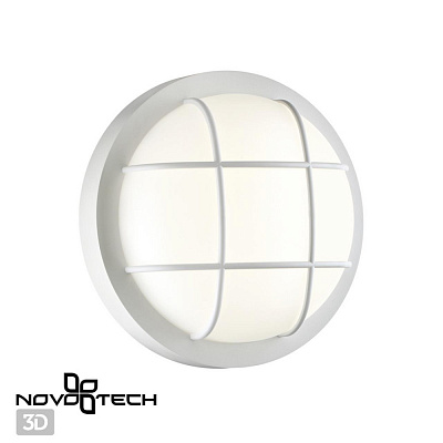 Уличный настенный светодиодный светильник Novotech Opal 358918