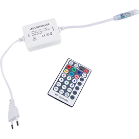 Контроллер Ecola 220V RGB (IP20) 600W 2,7A для ленты 220V 14x7 IP68 RF1406KSB