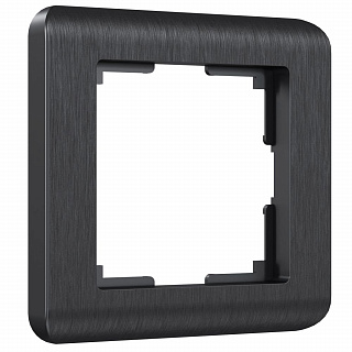 Рамка на 1 пост Werkel Stream W0012104 графит a051276