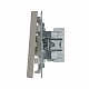 Выключатель 1-клавишный ArtGallery (сх 1) 10AX шампань Schneider Electric GAL000511