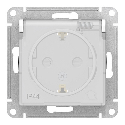 Розетка SE AtlasDesign белый ATN440146