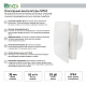 Накладной вентилятор укороч c панелью Seicoi Floxy Design 100 SMAZ04-01 White