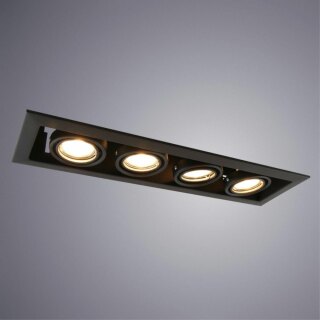 Встраиваемый светильник Arte Lamp Cardani Piccolo A5941PL-4BK