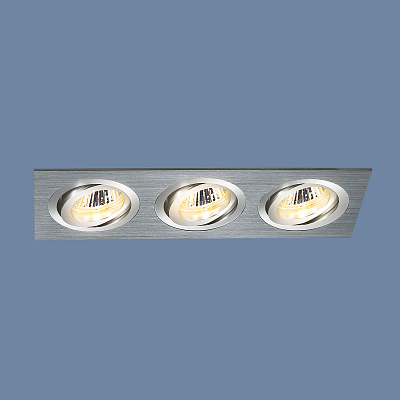 Встраиваемый светильник Elektrostandard 1011/3 MR16 CH хром a029904